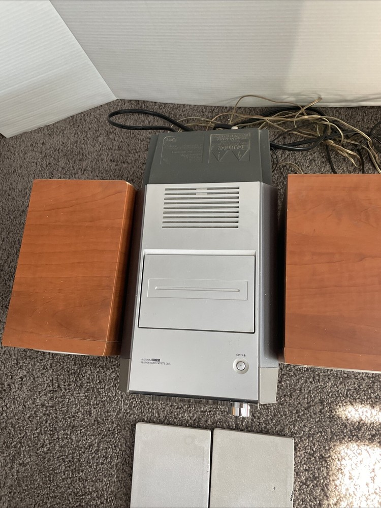 PANASONIC SA-PM19 Radio CASSETTE 5-disc CD WORKS! Missing One Cd Tray! READ!!!!