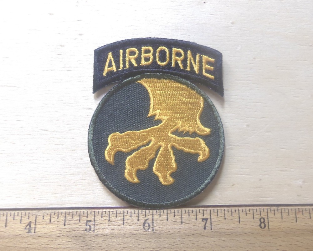 US Army - 17th Airborne Embroidered Patch
