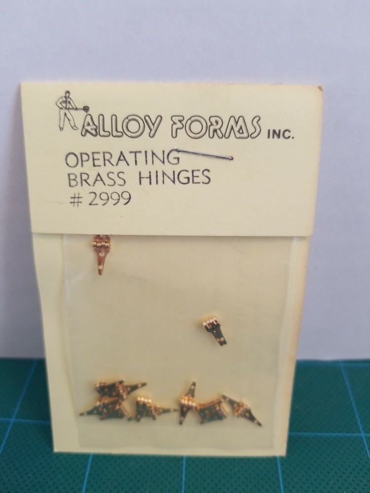 Alloy Forms Operating Brass Hinges #2999(12)