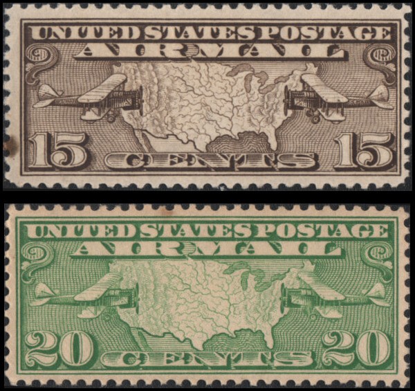 US #C8-C9 MNH