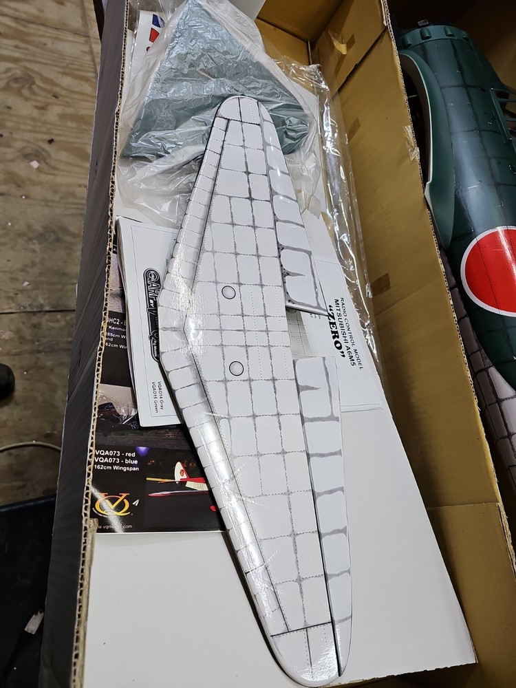 Mitsubishi A6M ZERO Arf RC AIRPLANE