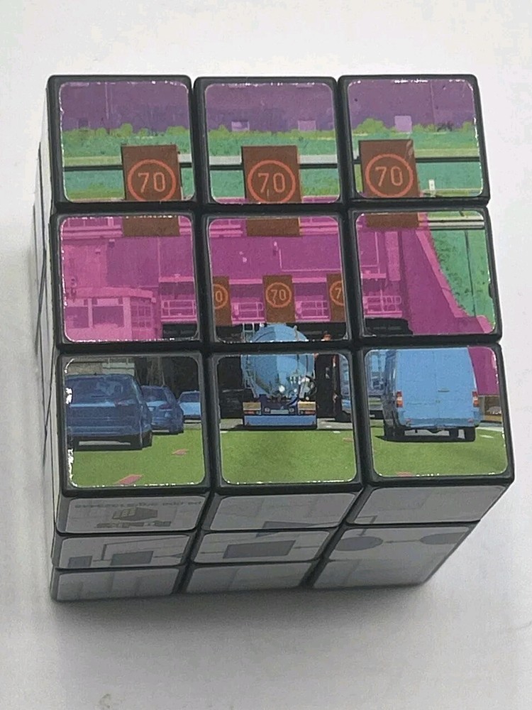 Matlab Simulink Rubik Cube 2.25" Square Slightly Used