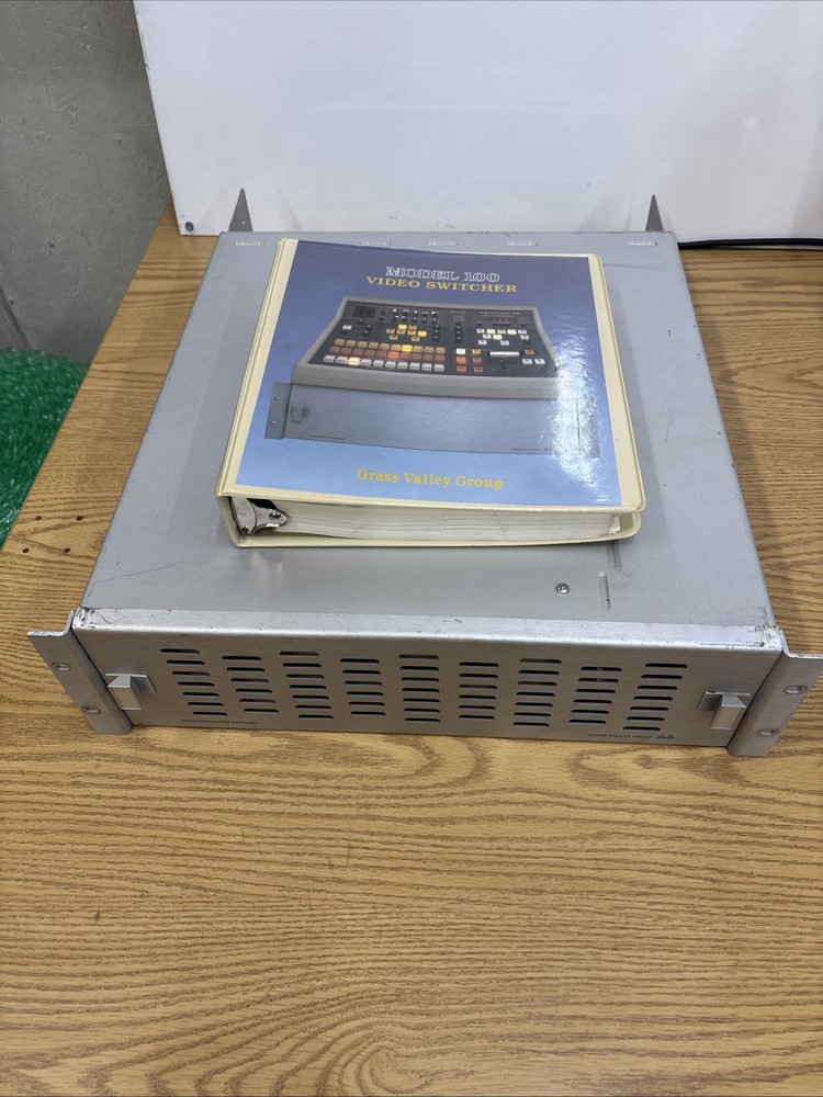 Grass Valley 100 Production Switcher ***Turns On Not Tested