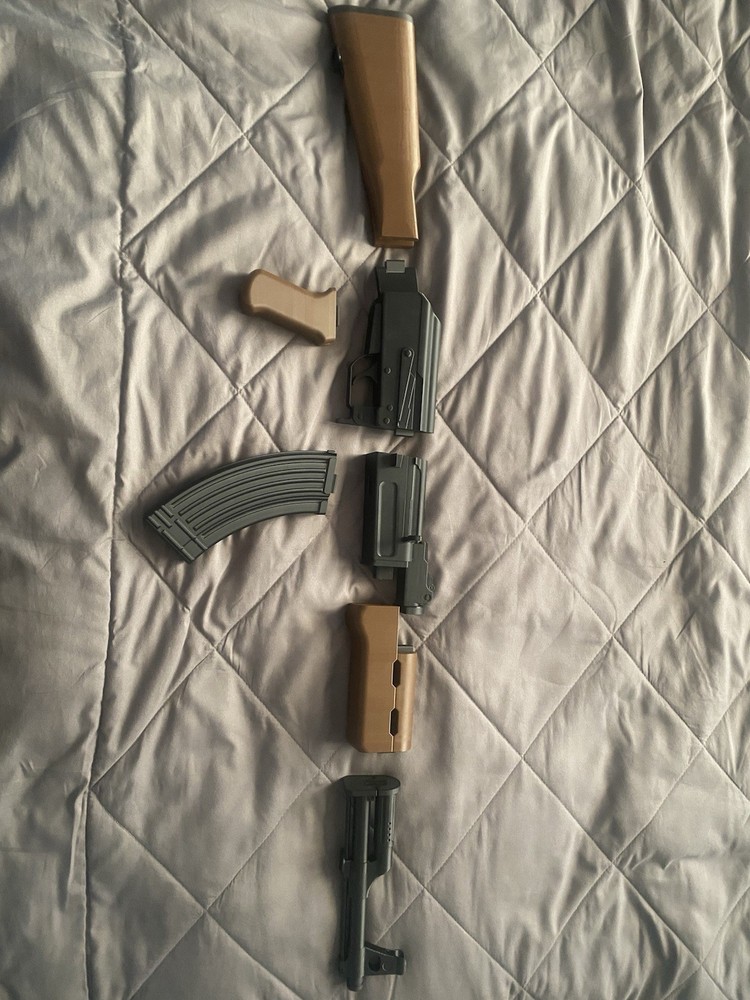Ak-47 Rifle Prop Gun 1:1 Scale 3d Printed