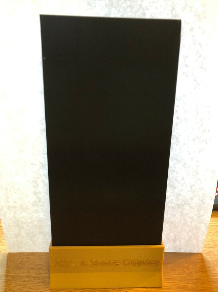 Base for 2001: A Space Odyssey, Black Alien Monolith Obelisk