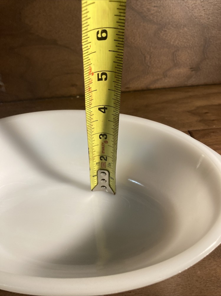 Vintage Glasbake Blue Thistle Covered Dish 1QT