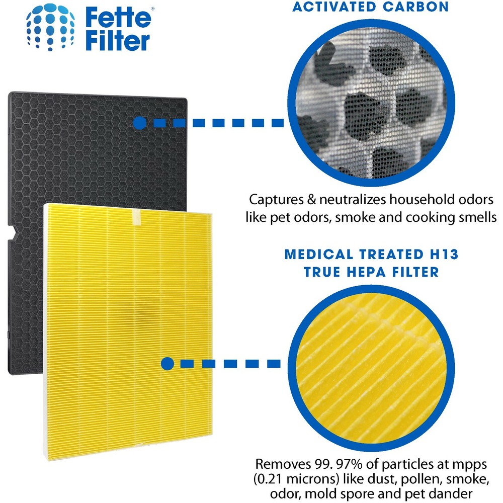 Air Purifier True HEPA Filter Replacement Compatible with Winix 116131