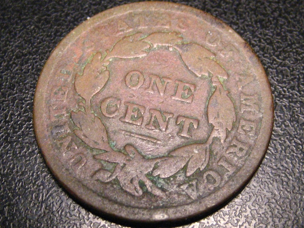 1838 Coronet Head Large Cent