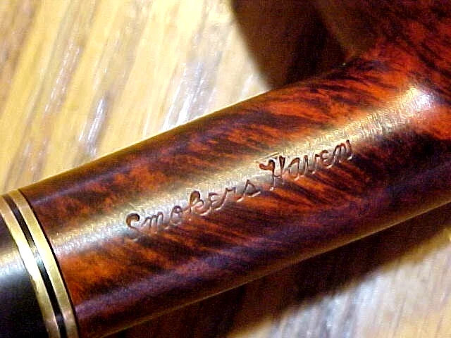 SMOKER'S HAVEN RARE BILLIARD POT BRIAR PIPE