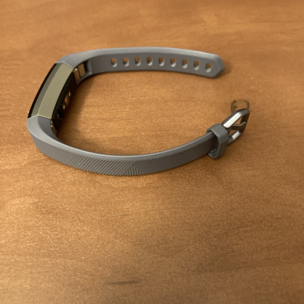 Fitbit Alta HR Activity Tracker FB408 Gray No Charger Tested Works