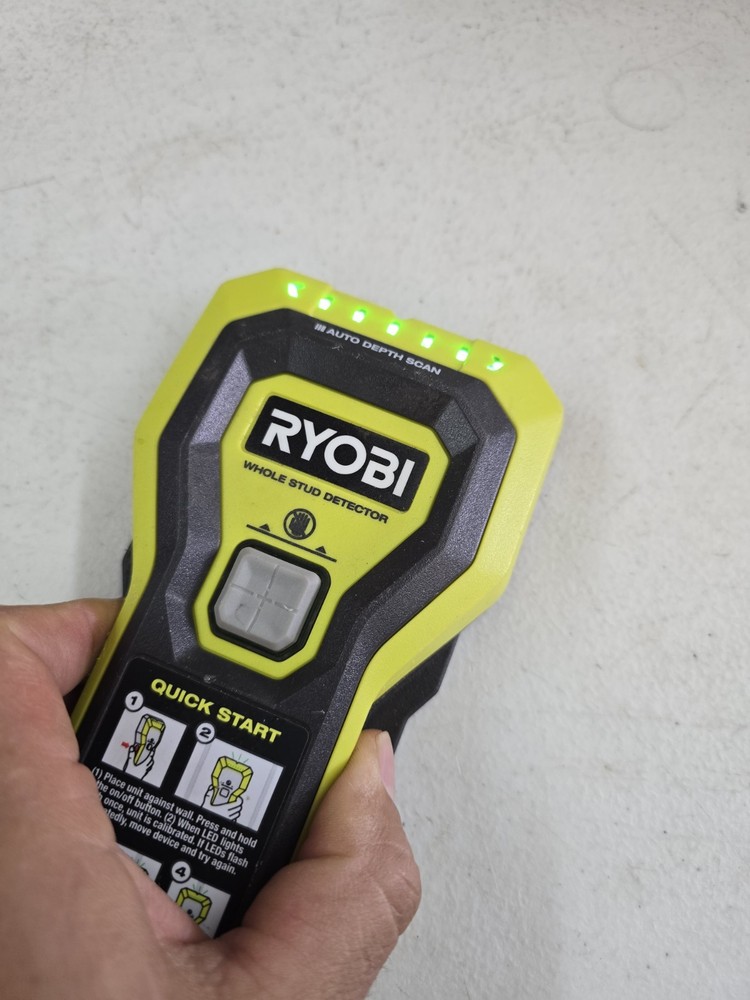 RYOBI ESF5002 Stud Finder Auto Depth Scan Tech Hand-Held Whole Stud