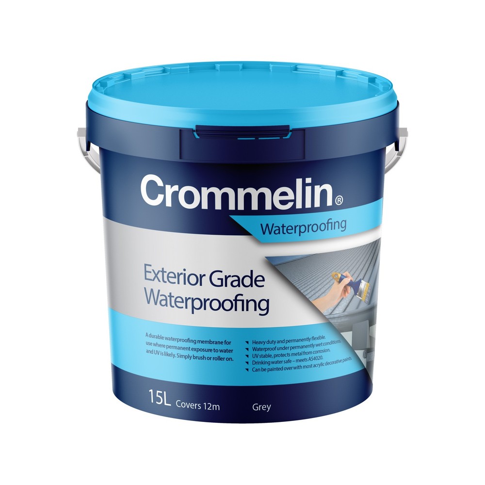 Crommelin 15L Exterior Grade Brushable Waterproofer