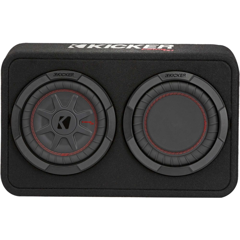 Kicker 48TCWRT82 CompRT 8" subwoofer in thin profile enclosure, 2ohm