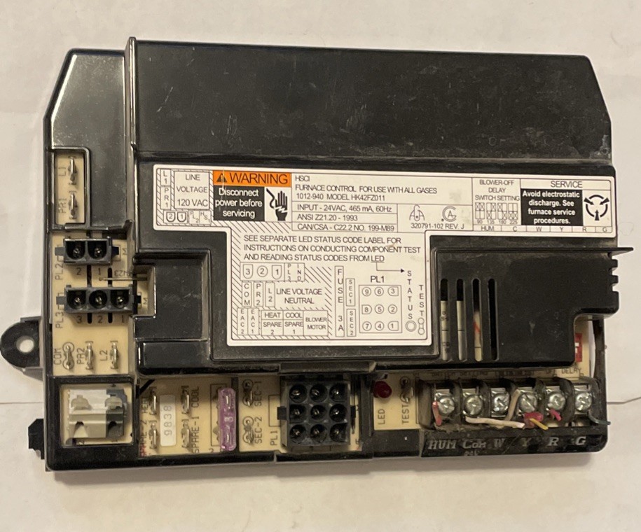 HK42FZ011 Carrier Bryant Control Board  1012-940 TESTED/WORKING