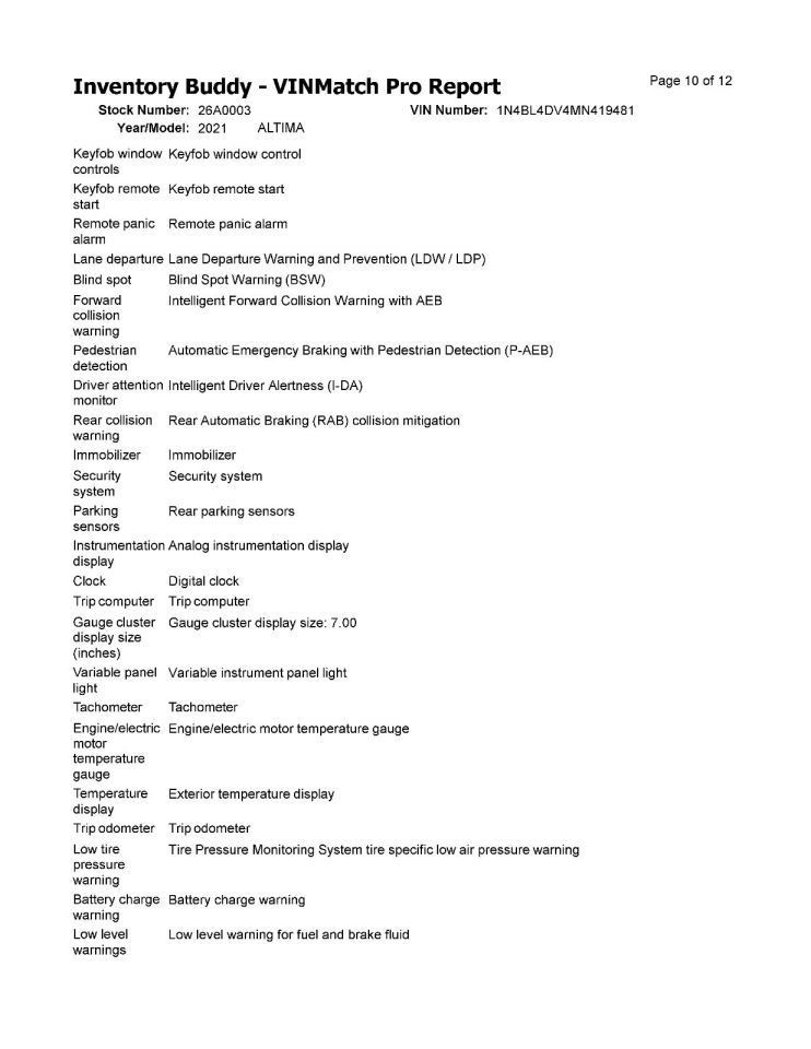 Air Shutter Fits 19-22 ALTIMA 2106050