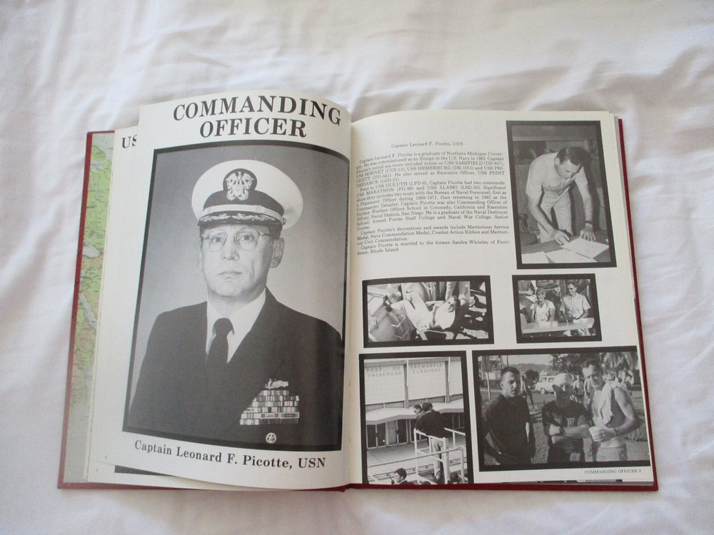 US Navy USS Duluth LPD-6 1987 WESTPAC Deployment Cruise Book