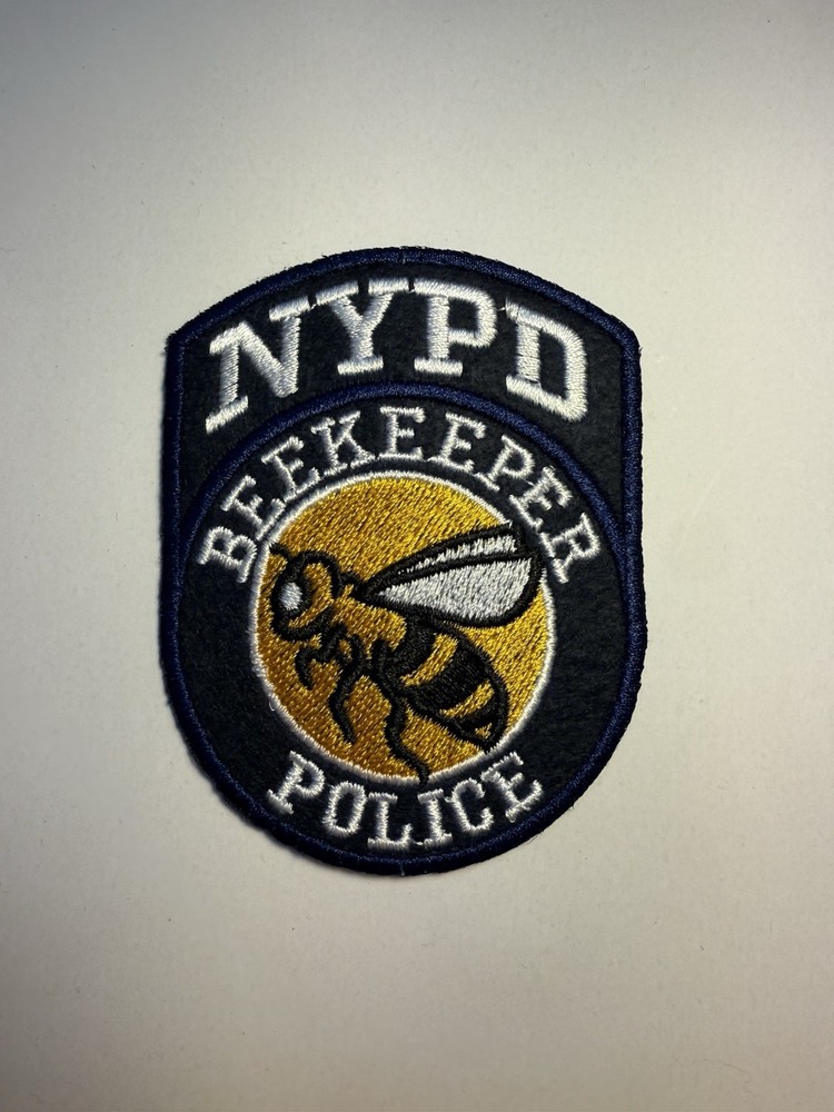 NYPD Patch BEE KEEPER Very rare
