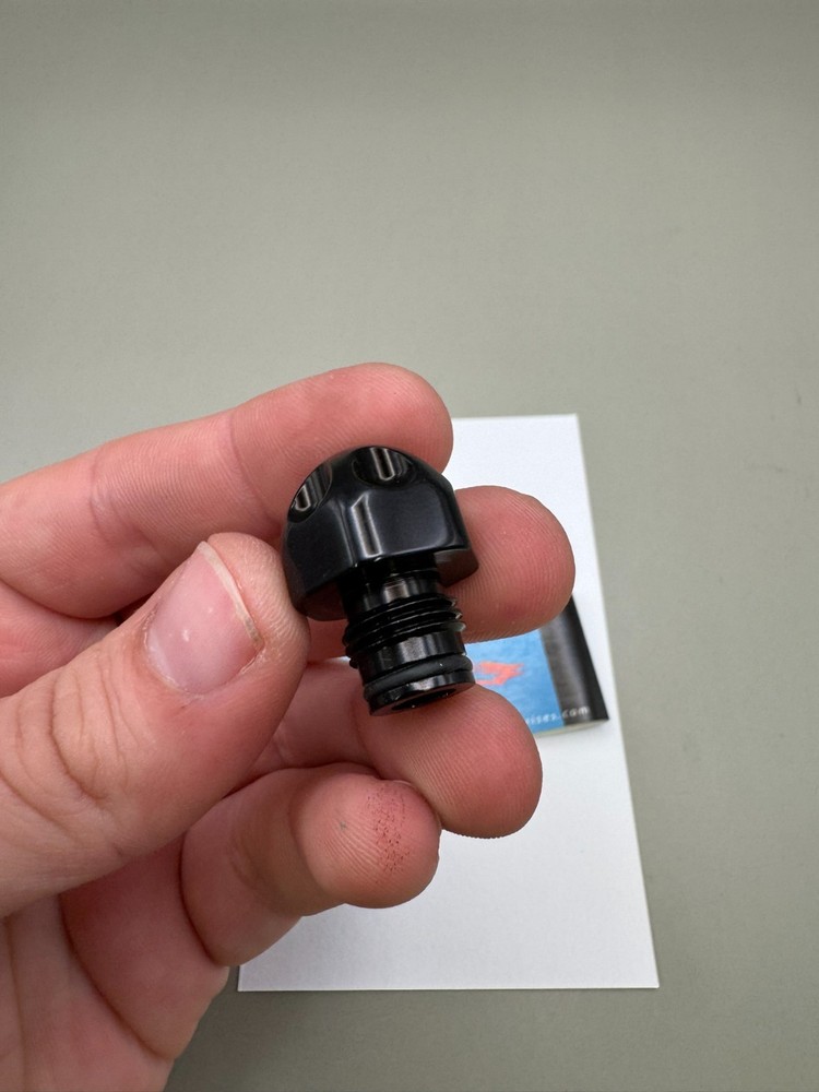 System X Intimidator Ram Cap-Gloss Black