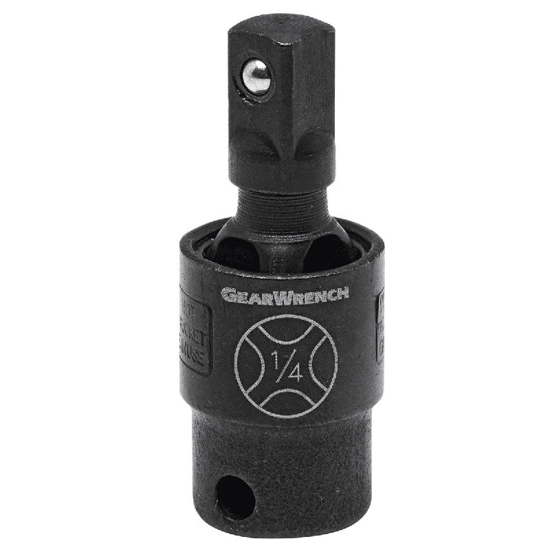 1/4 DR Pinless Universal Joint Smooth 360 Rotation 30 Degree Flex Durable Tool