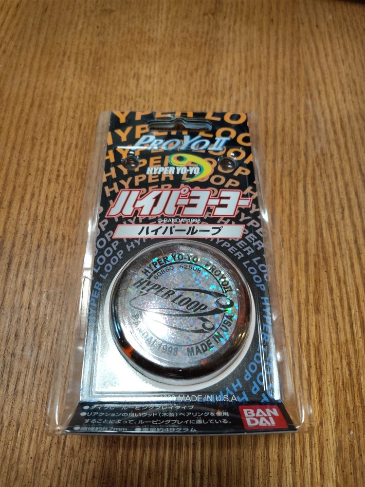 Proyo 2 Hyper Yo-yo Hyper Loop Bandai 1998 Orange And Green