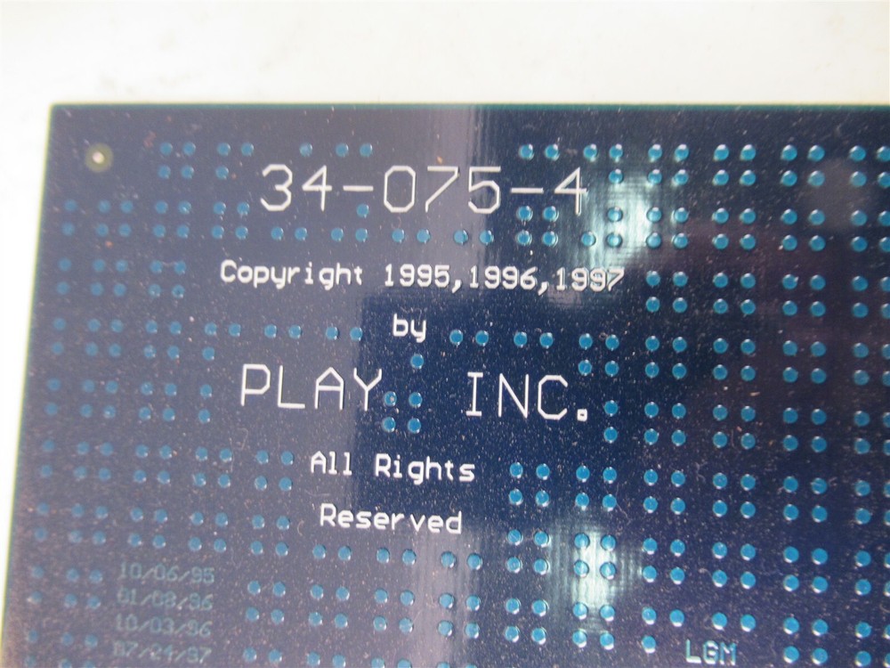 Global Streams Globecaster Play Trinity 34-075-4 Composite Encoder Circuit Board