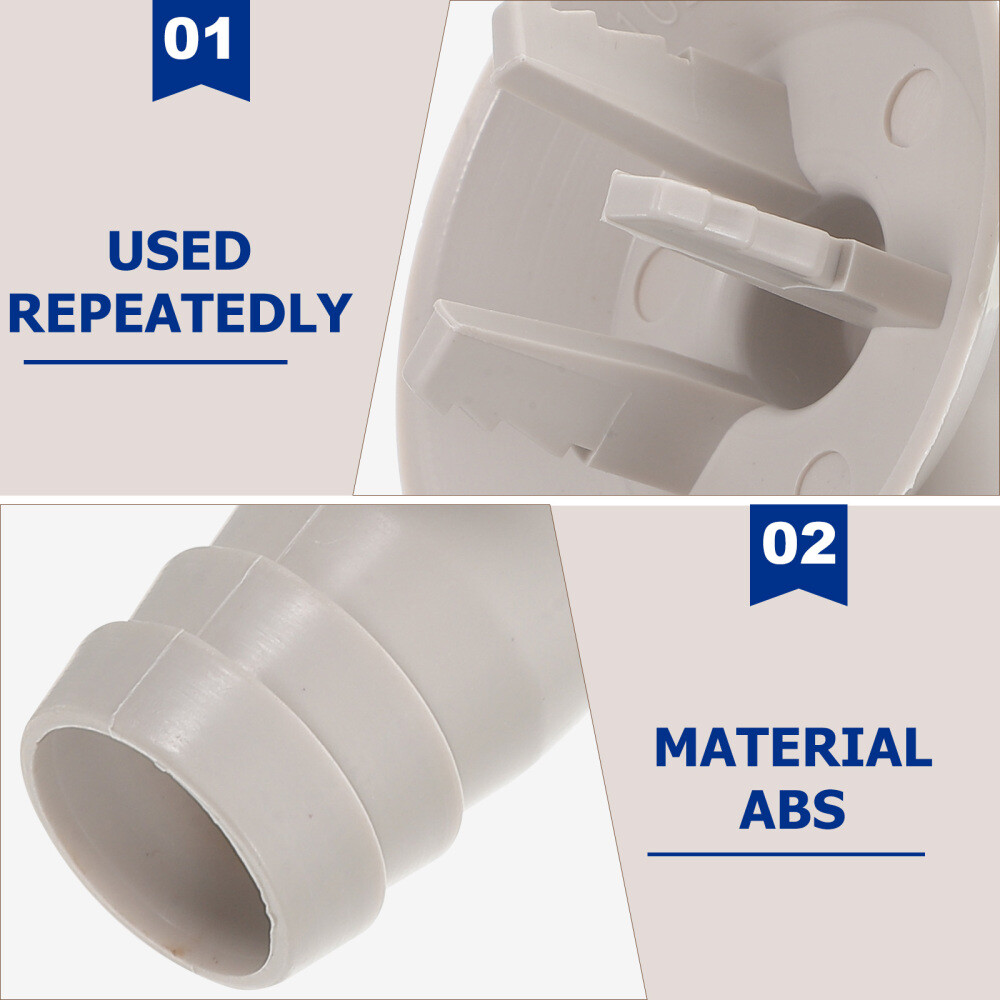 3 Pcs Abs Air Conditioner Drain Kit Window Conditioning Unit Connector