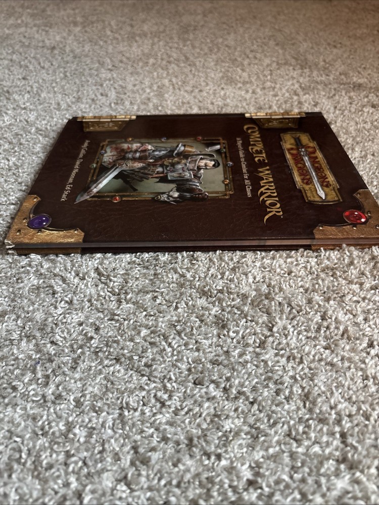 Dungeons & Dragons Supplement Complete Divine & Complete Warrior RPG Rulebook