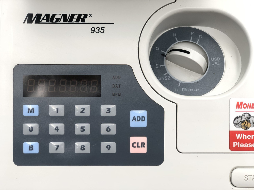 Magner 935 Coin Sorter Machine Automatic Coin Counter