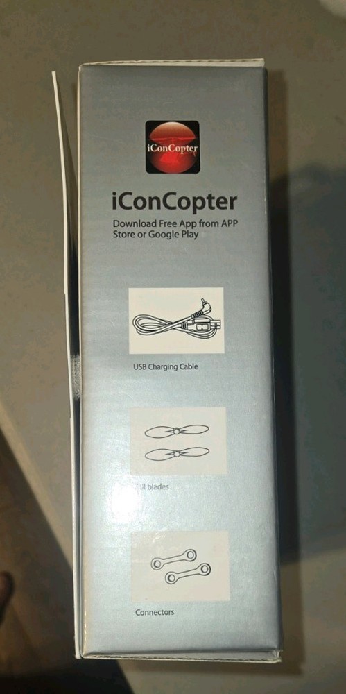 iConcopter Interactive R/C Helicopter Bluetooth smartphone great gift