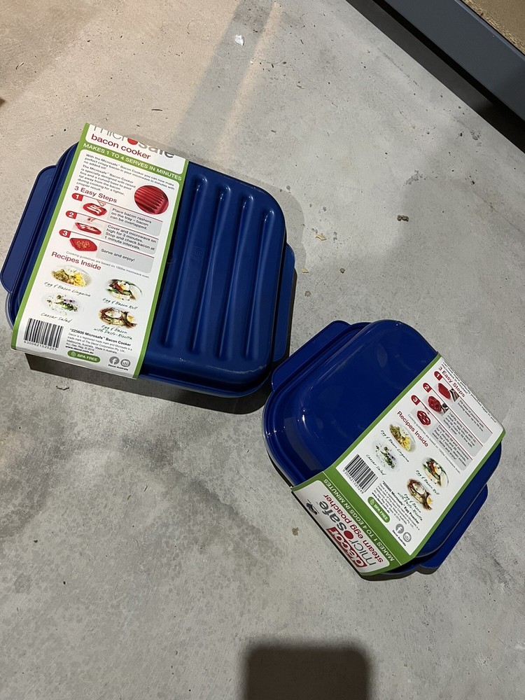 Decor Micro safe Egg And Bacon Cookers