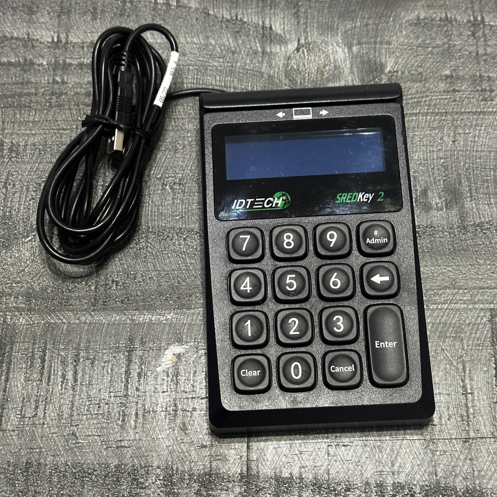 IDTech SREDKey 2 Magstripe Credit Card Swipe Reader