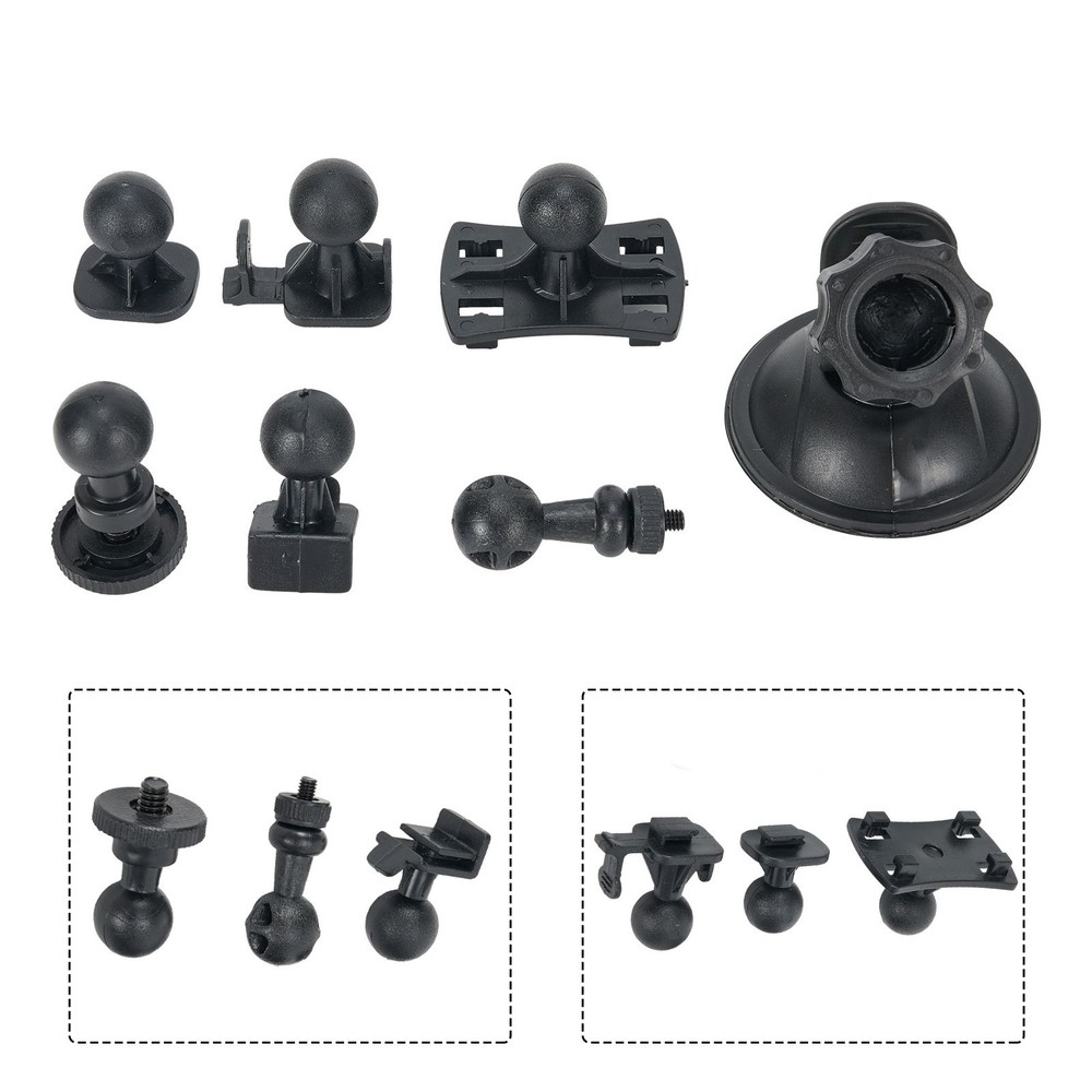 High Quality Driving Recorder Bracket Car 6 * Adapters Plastic Material