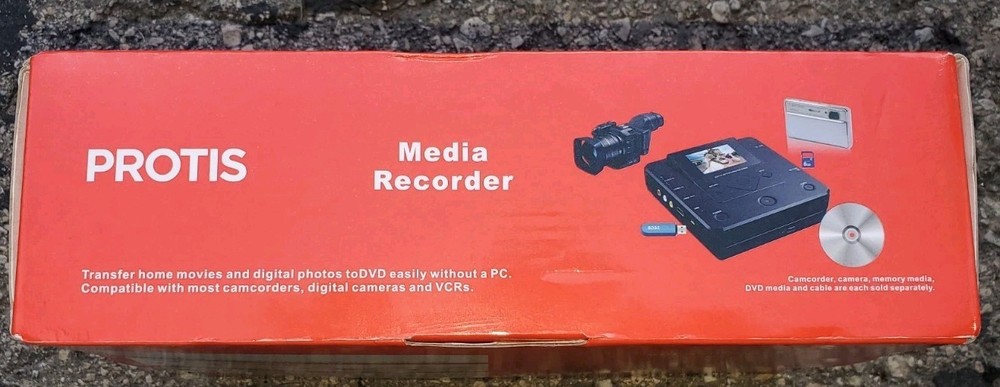 PROTIS Multi-function Media Recorder PT1190 DVD Recorder / Player HDMI USB AV SD