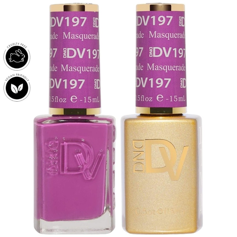 DND DUO DIVA GEL & LACQUER #197 - Masquerade