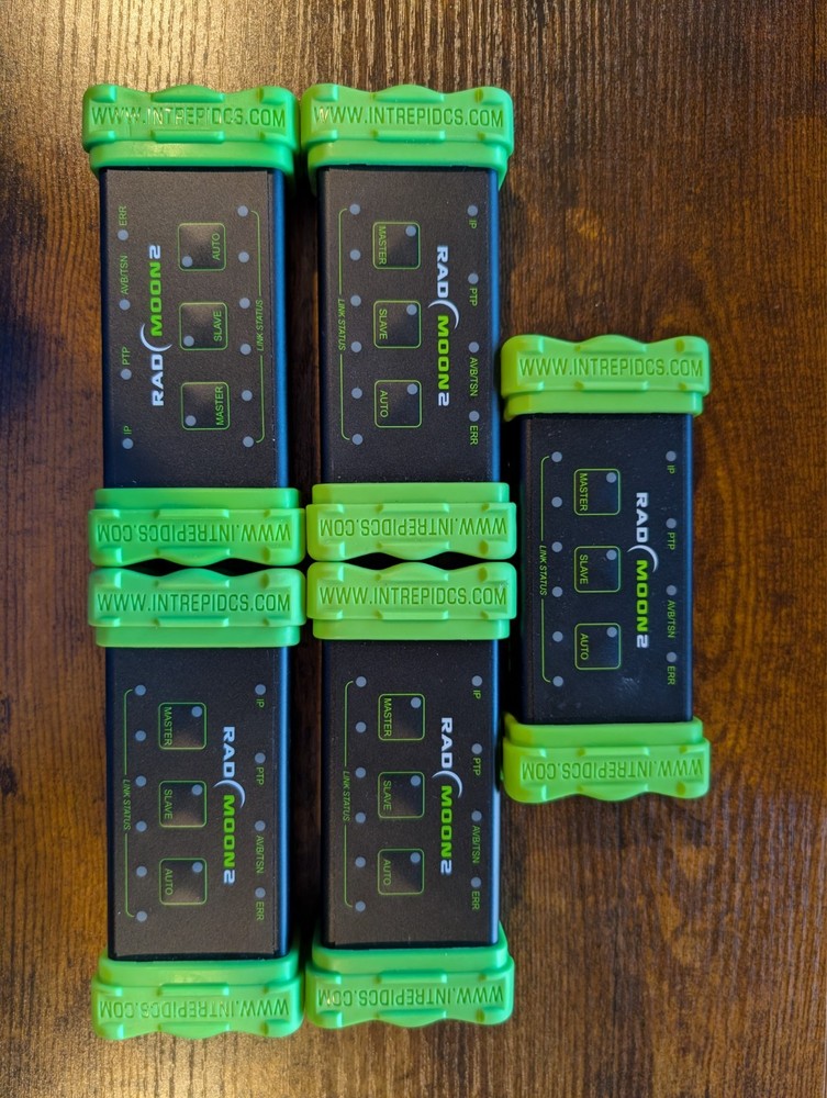 Intrepid RAD Moon 2 Media Converter for Automotive Ethernet 5v-40v 1000 BASE-T1