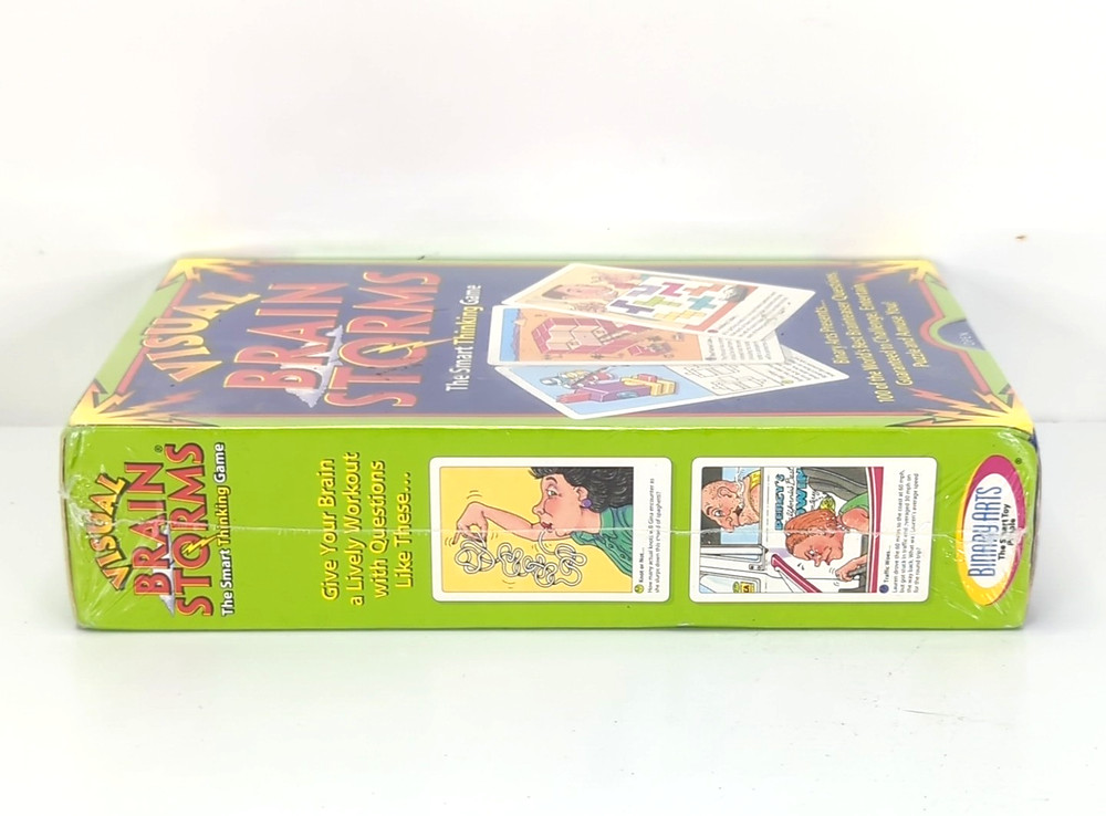 VNTG 1995 Binary Arts Visual Brain Storms The Smart Thinking Game New & Sealed