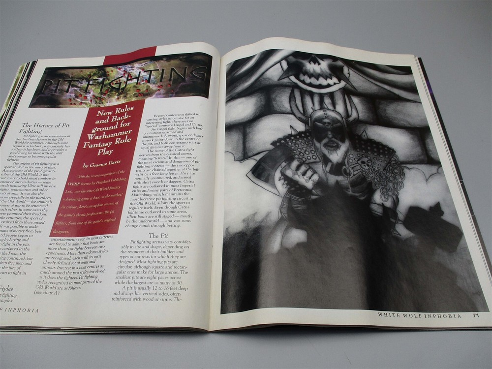 Inphobia: Issue # 57 (White Wolf)