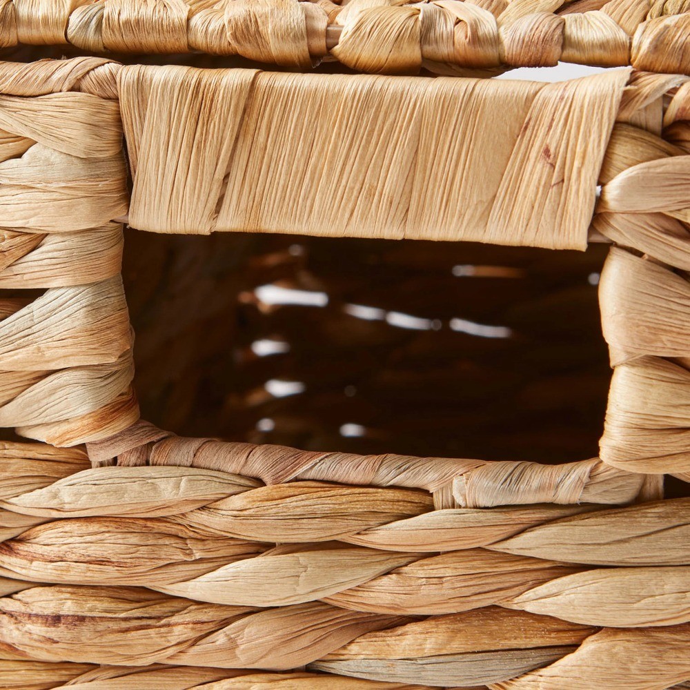 Hyacinth Basket with Lid