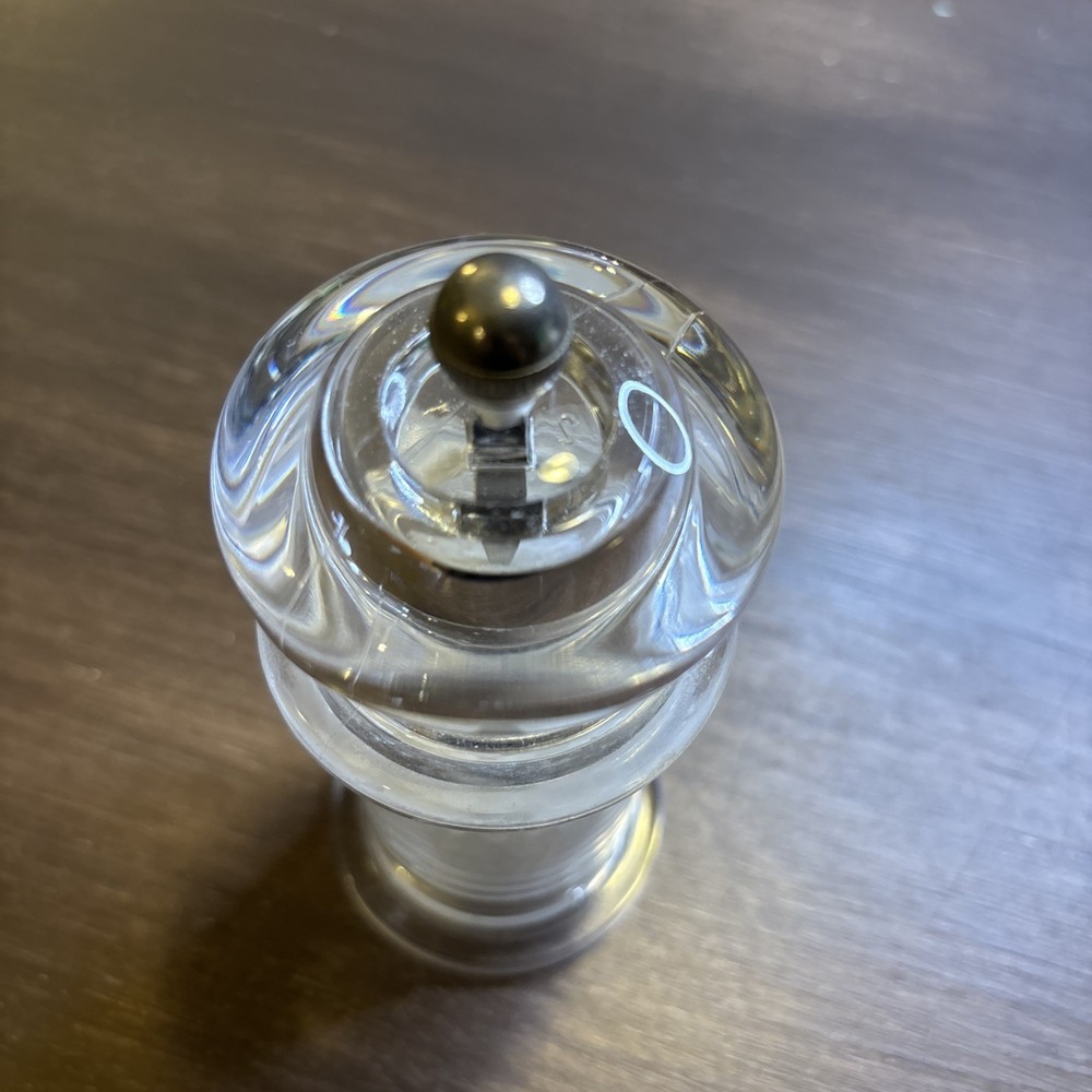 Trudeau 5” TRADITION Salt Mill, Clear