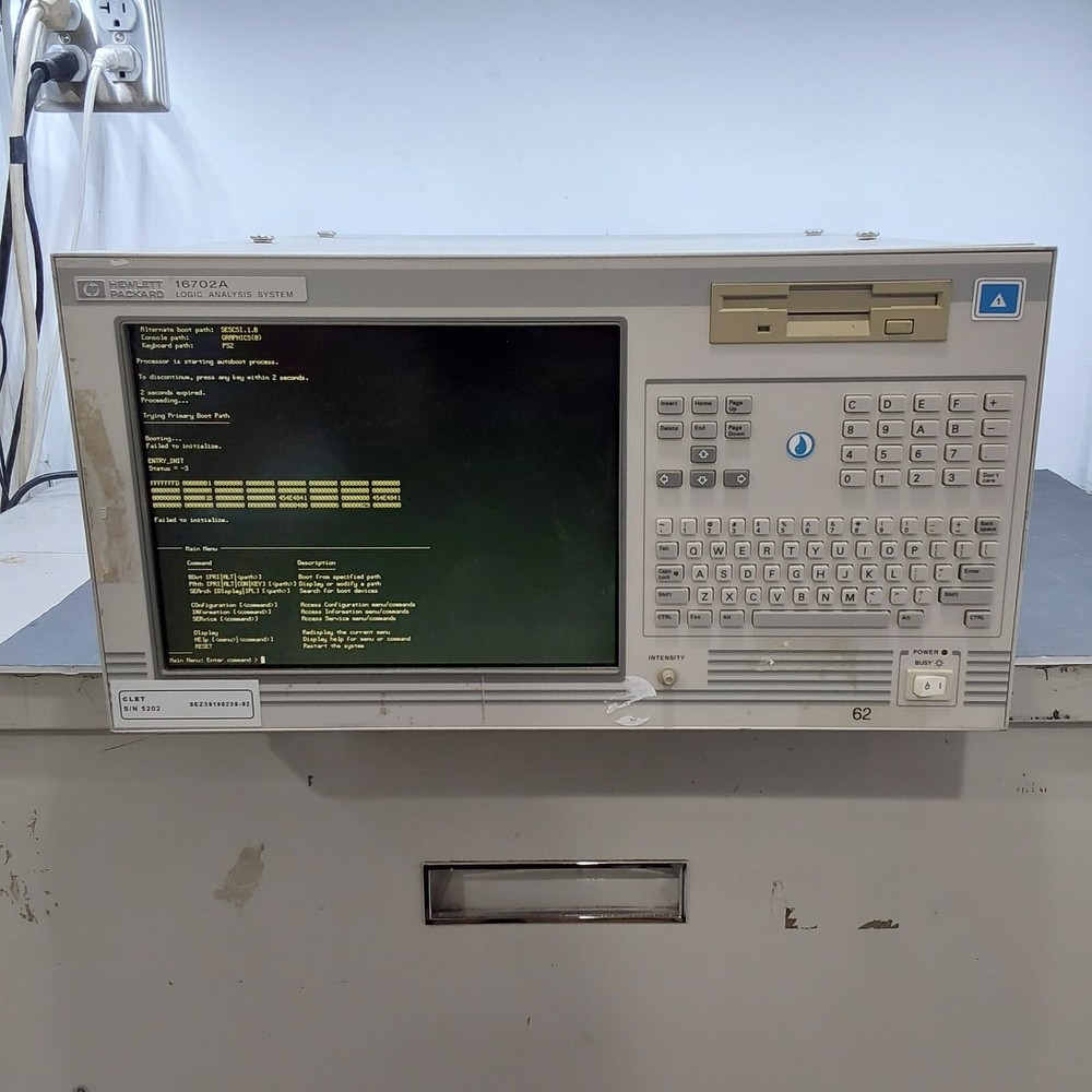 HP 16702A Modular Logic analysis system