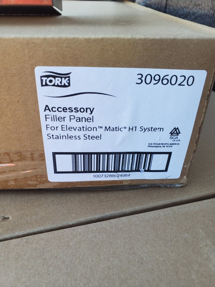 Tork 3096020 Accessory Filler Panel For Elevation Matic H1 System Stainless Stee