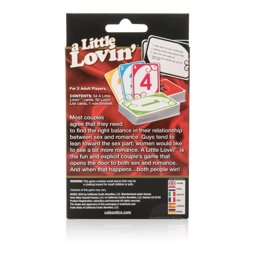 A Little Lovin Game - Couples Foreplay Card Game