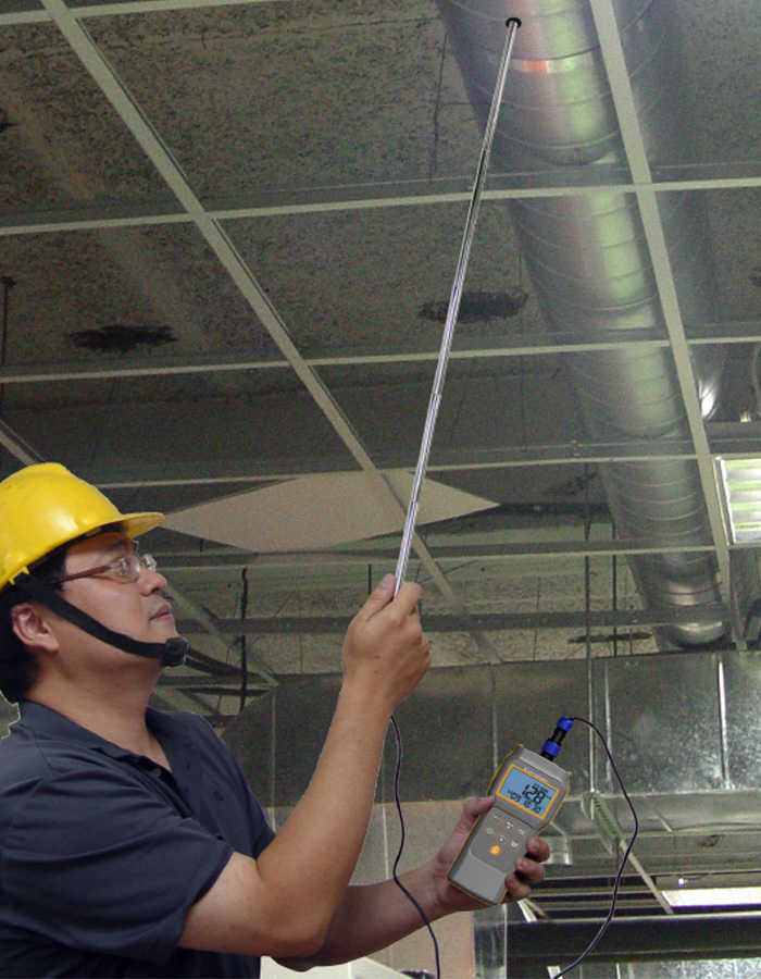 AZ-8905 Combo Flow TEMP.&RH% Anemometer,Handheld Anemometer✦Kd