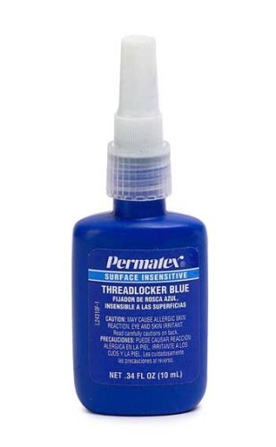 Permatex 24210 10 ml Bottle Medium Strength Threadlocker Blue