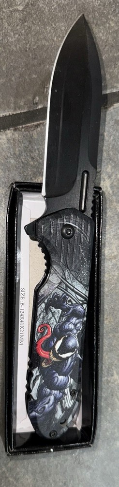 Venom  Spring Assisted Open Pocket Knife9”