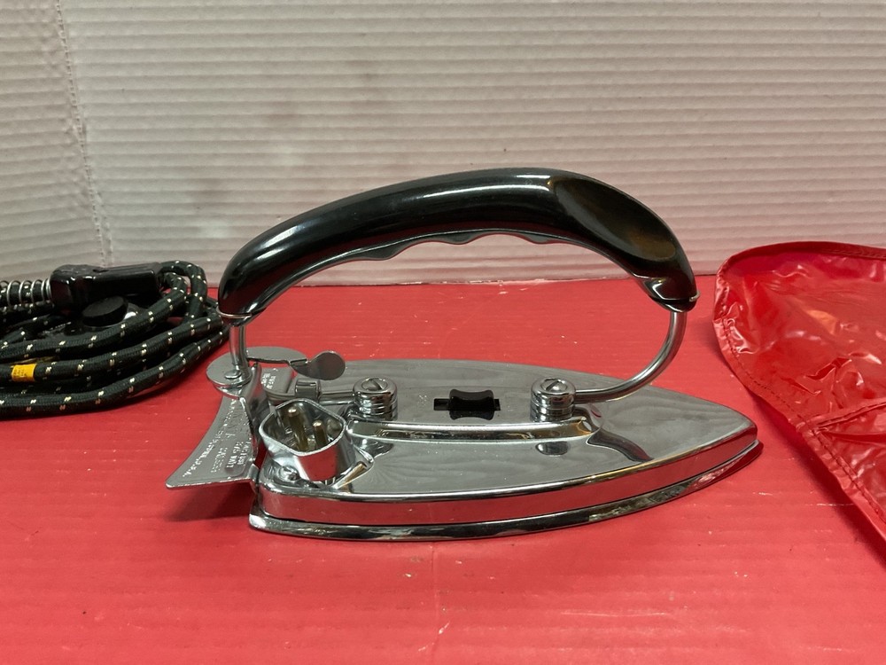 folding iron with case