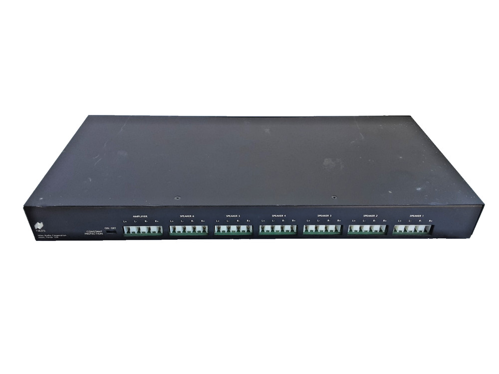 Niles SVL-6 6-Zone Speaker Selector and Volume Control System - UNTESTED