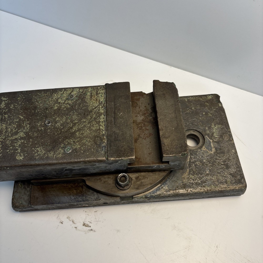 Vintage Precision Compound Slide Table Milling Drill Press Fixture