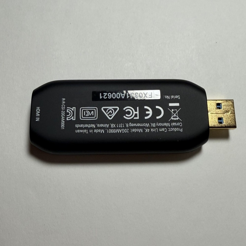 Elgato Cam Link 4K USB 3.0 (stick Only)