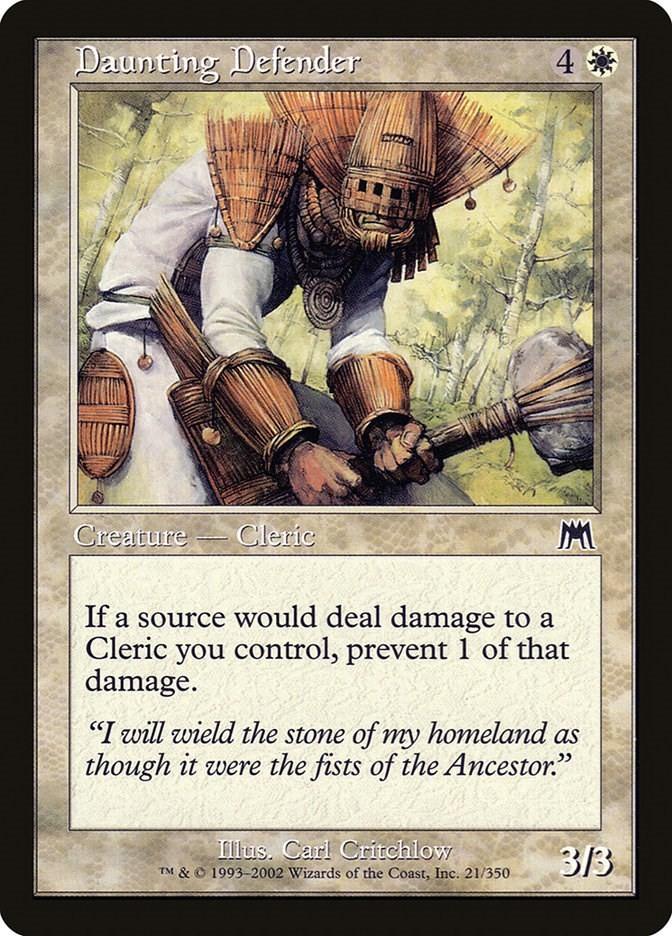 Daunting Defender Onslaught 21 MTG MP
